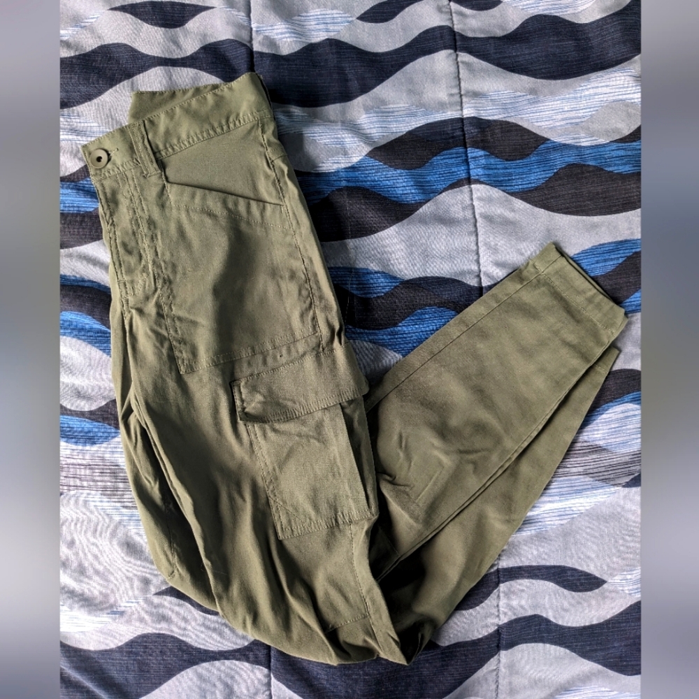 MEC Olive Green Track Pants